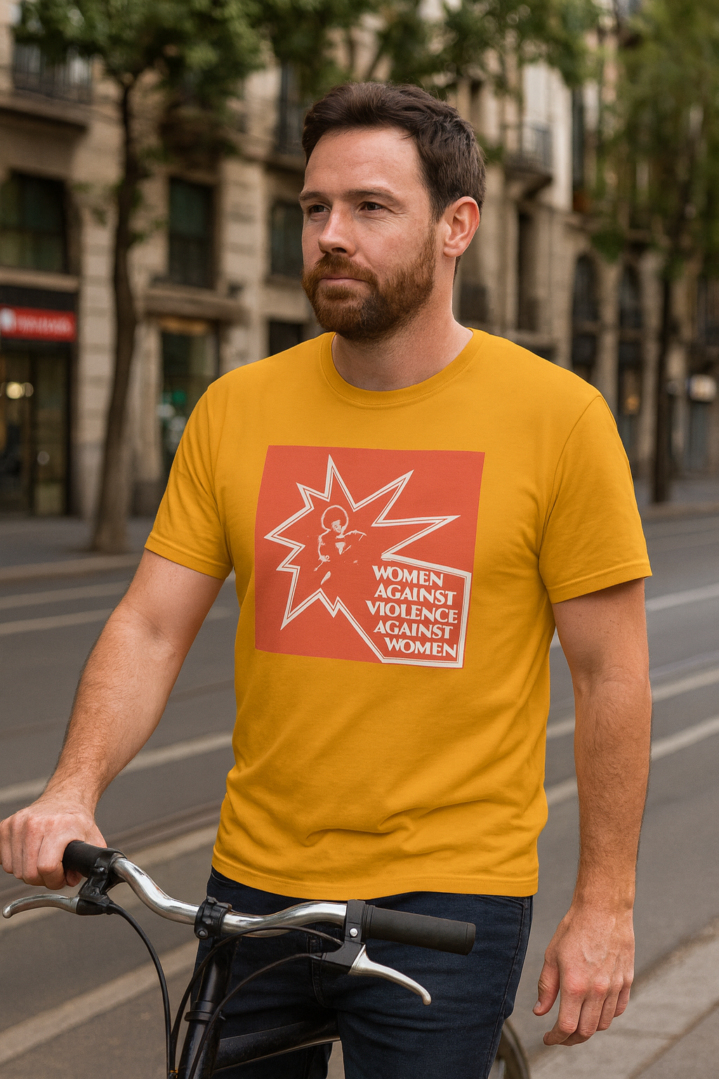 "Women against violence against women" Unisex t-shirt